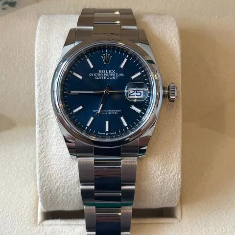 Rolex Datejust 36 126200 36mm Stainless steel Blue 5