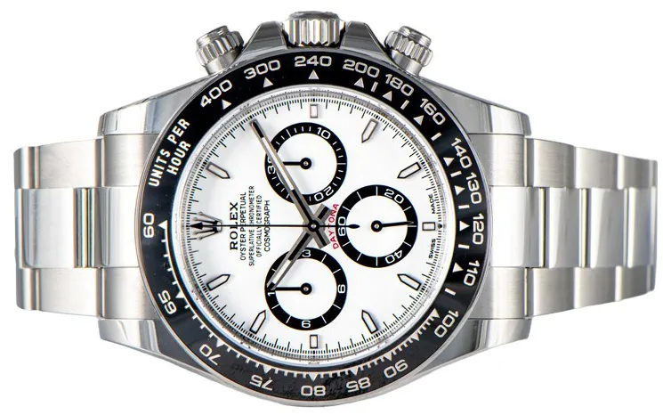 Rolex Daytona 126500LN 40mm Ceramic and Stainless steel White 3