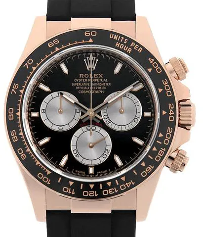 Rolex Daytona 126515LN 40mm Everose gold Black