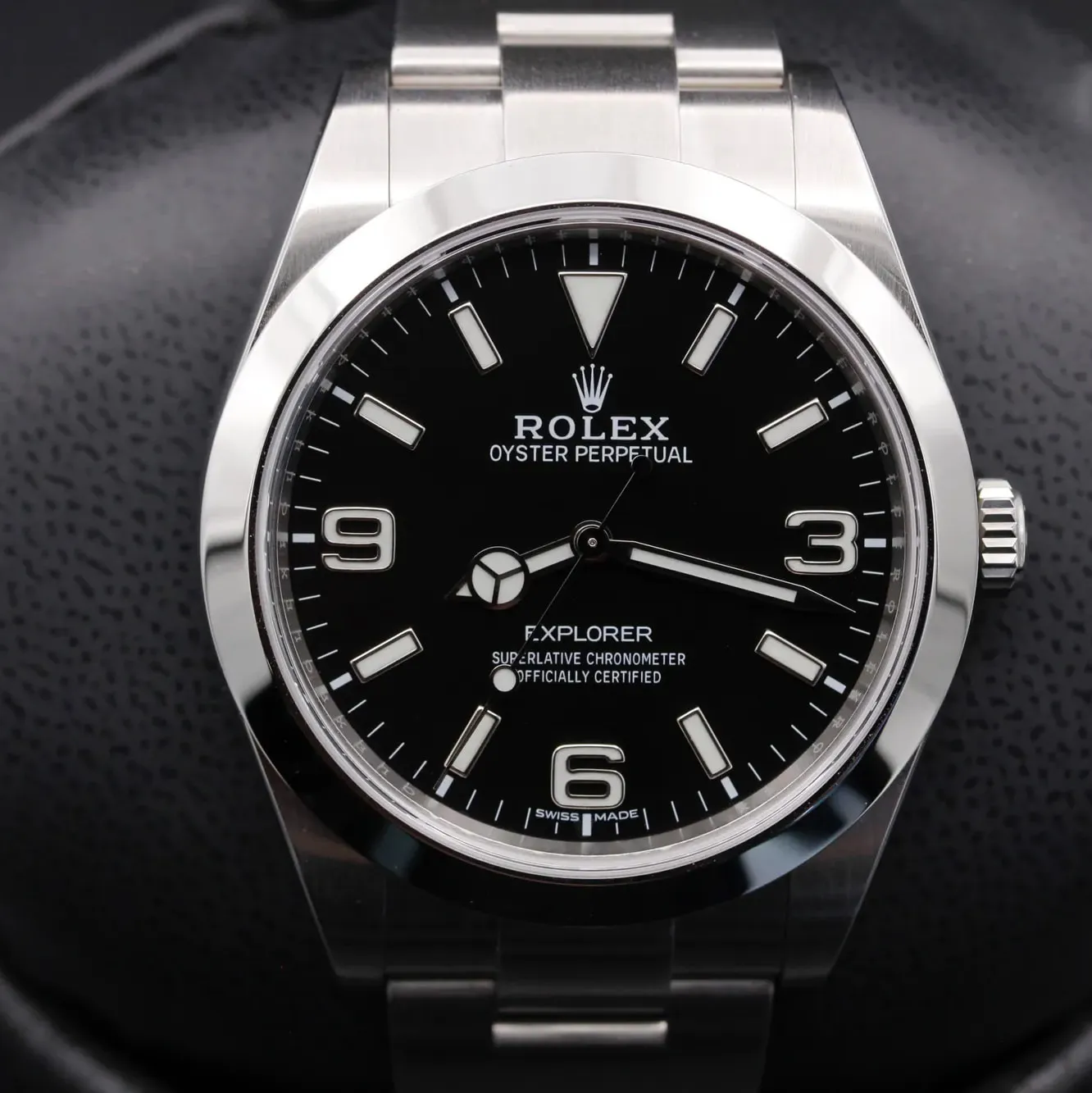 Rolex Explorer 214270-0003 39mm Stainless steel Black