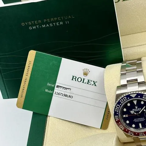 Rolex GMT-Master II 116719BLRO 40mm White gold 4