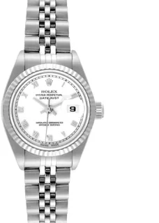 Rolex Lady-Datejust 69174 Stainless steel White