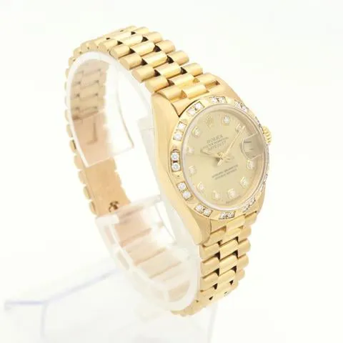 Rolex Lady-Datejust 69258 26mm Yellow gold Champagne 3