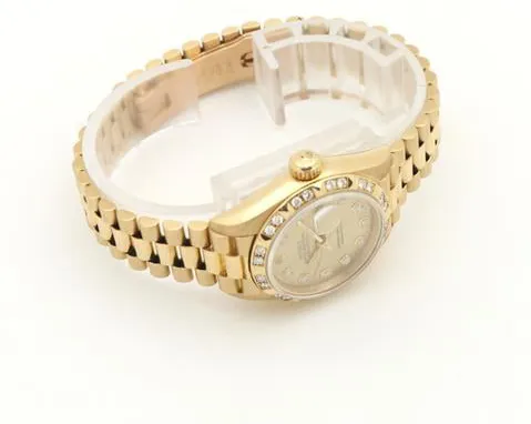 Rolex Lady-Datejust 69258 26mm Yellow gold Champagne 5