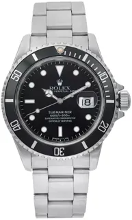 Rolex Submariner 16610 Stainless steel Black