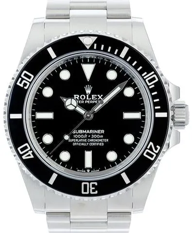 Rolex Submariner (No Date) 41 124060 41mm Stainless steel Black