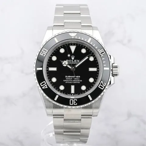 Rolex Submariner (No Date) 41 124060 41mm Stainless steel Black 2