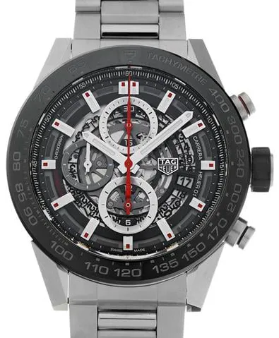 TAG Heuer Carrera CAR2A1W.BA0703 43mm Stainless steel Skeleton