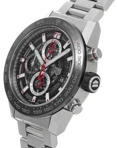 TAG Heuer Carrera CAR2A1W.BA0703 43mm Stainless steel Skeleton 1