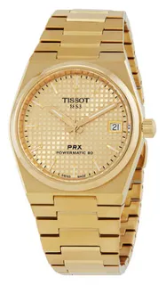 Tissot T-Classic T137.207.33.021.00 Yellow gold and Stainless steel Champagne