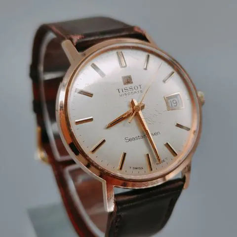 Tissot Seastar 315T 34mm Rose gold Silver