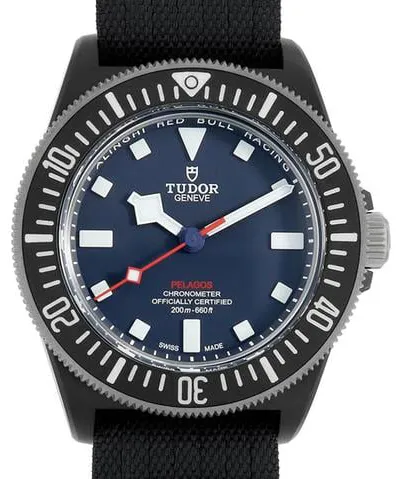 Tudor Pelagos 25707KN 42mm black carbon Blue