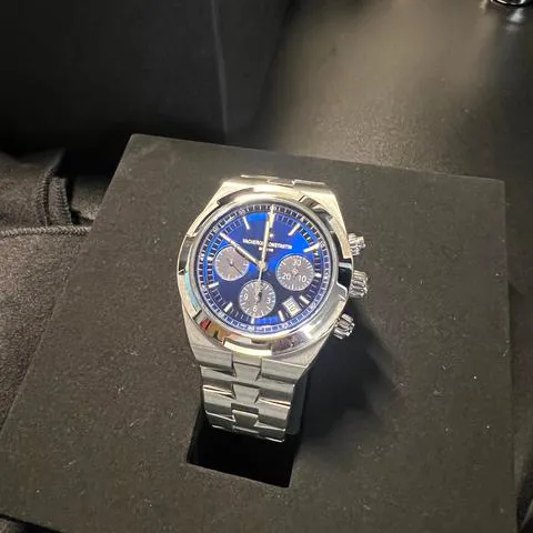 Vacheron Constantin Overseas Chronograph 5500V/110A-B148 42.5mm Stainless steel Blue 8