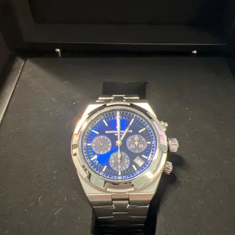 Vacheron Constantin Overseas Chronograph 5500V/110A-B148 42.5mm Stainless steel Blue 11