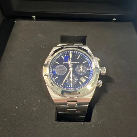 Vacheron Constantin Overseas Chronograph 5500V/110A-B148 42.5mm Stainless steel Blue 12