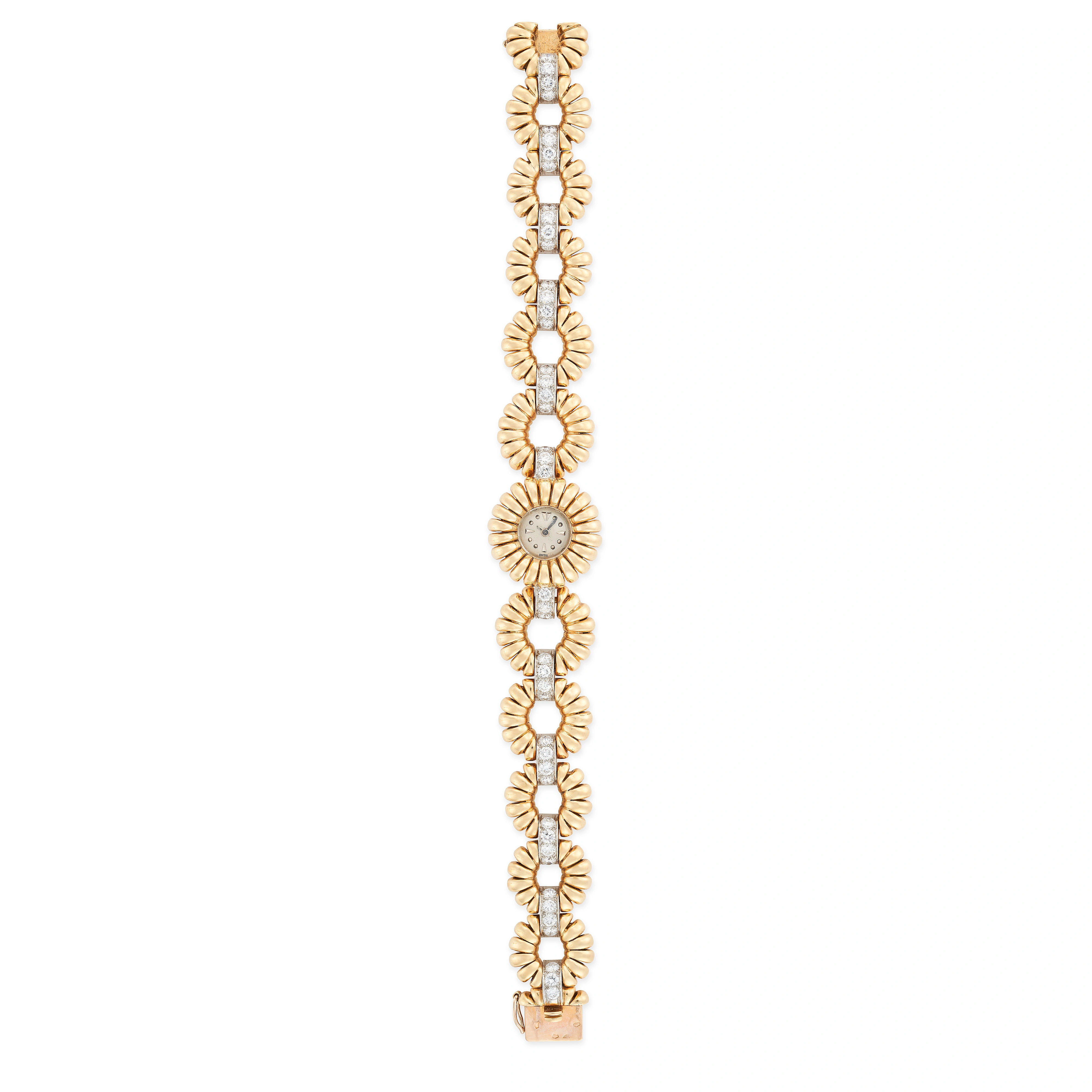 Van Cleef & Arpels VCA 20mm Yellow gold and Diamond 1