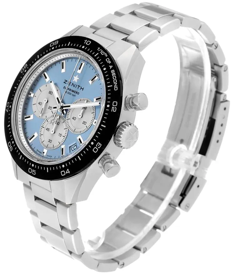 Zenith Chronomaster Sport 03.3106.3600/55.M3100 41mm Ceramic Blue 1