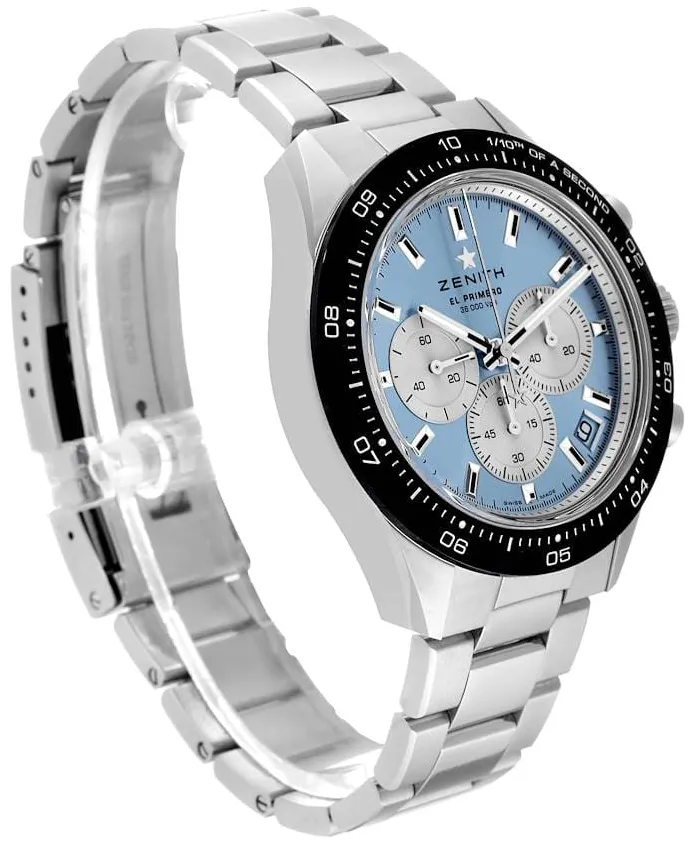 Zenith Chronomaster Sport 03.3106.3600/55.M3100 41mm Ceramic Blue 2