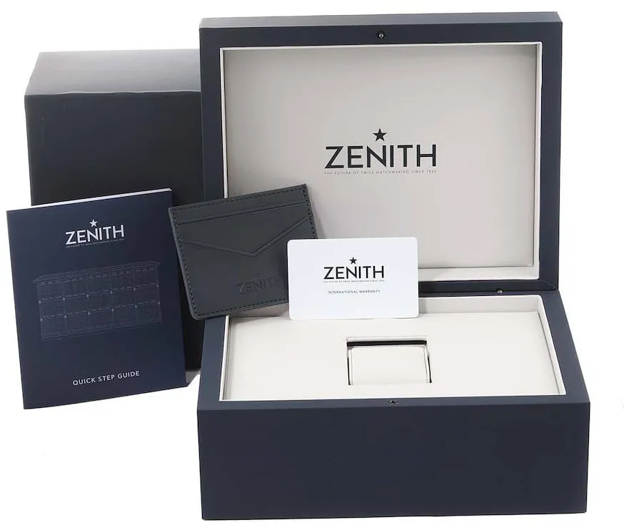 Zenith Chronomaster Sport 03.3106.3600/55.M3100 41mm Ceramic Blue 5