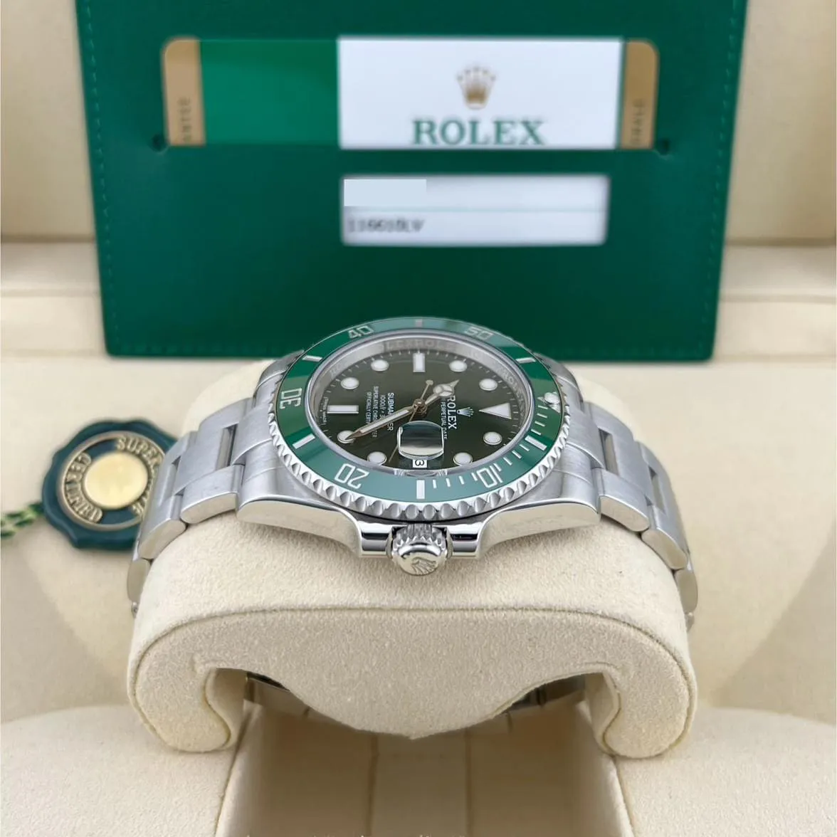 Rolex Submariner 116610LV 40mm Stainless steel Green 1