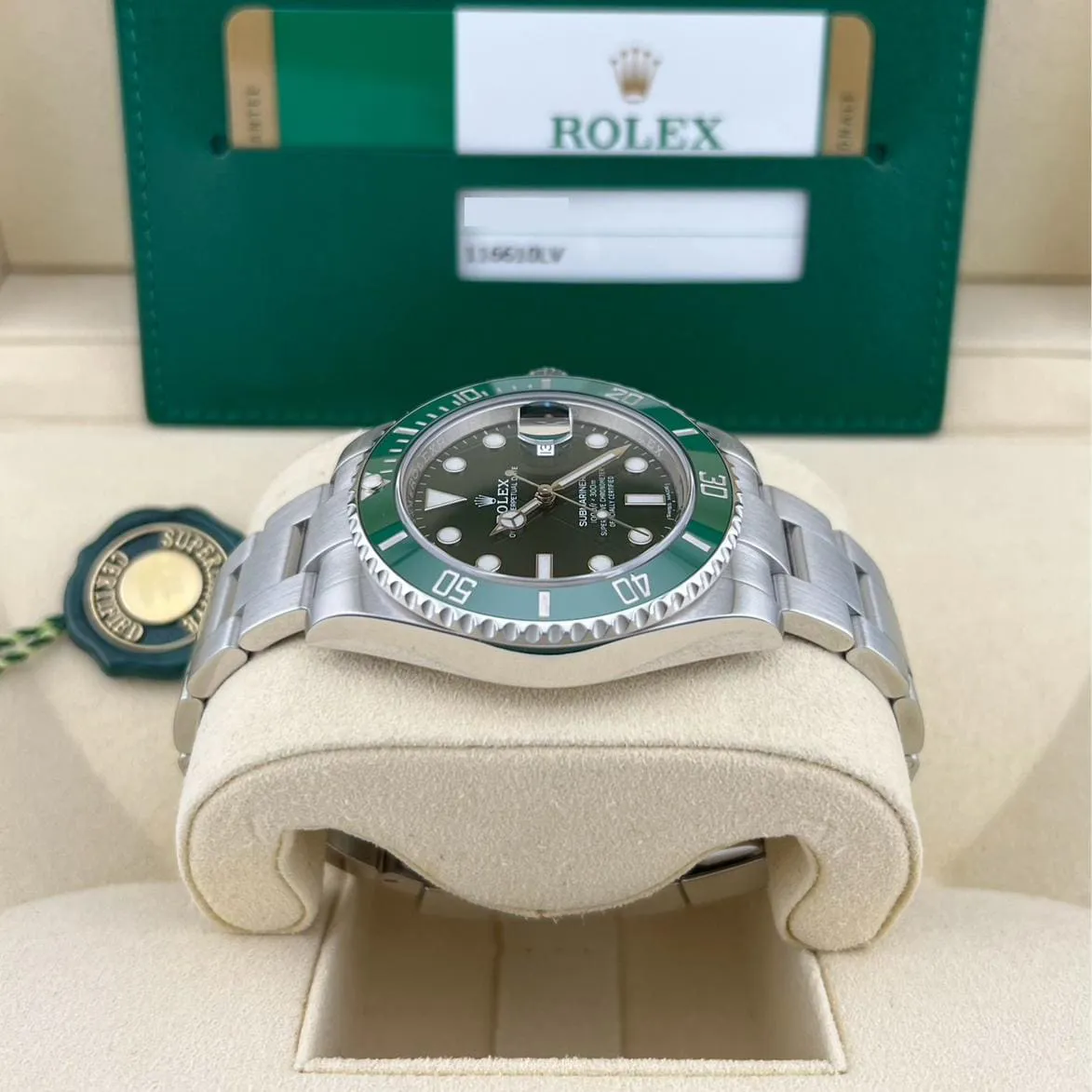 Rolex Submariner 116610LV 40mm Stainless steel Green 2