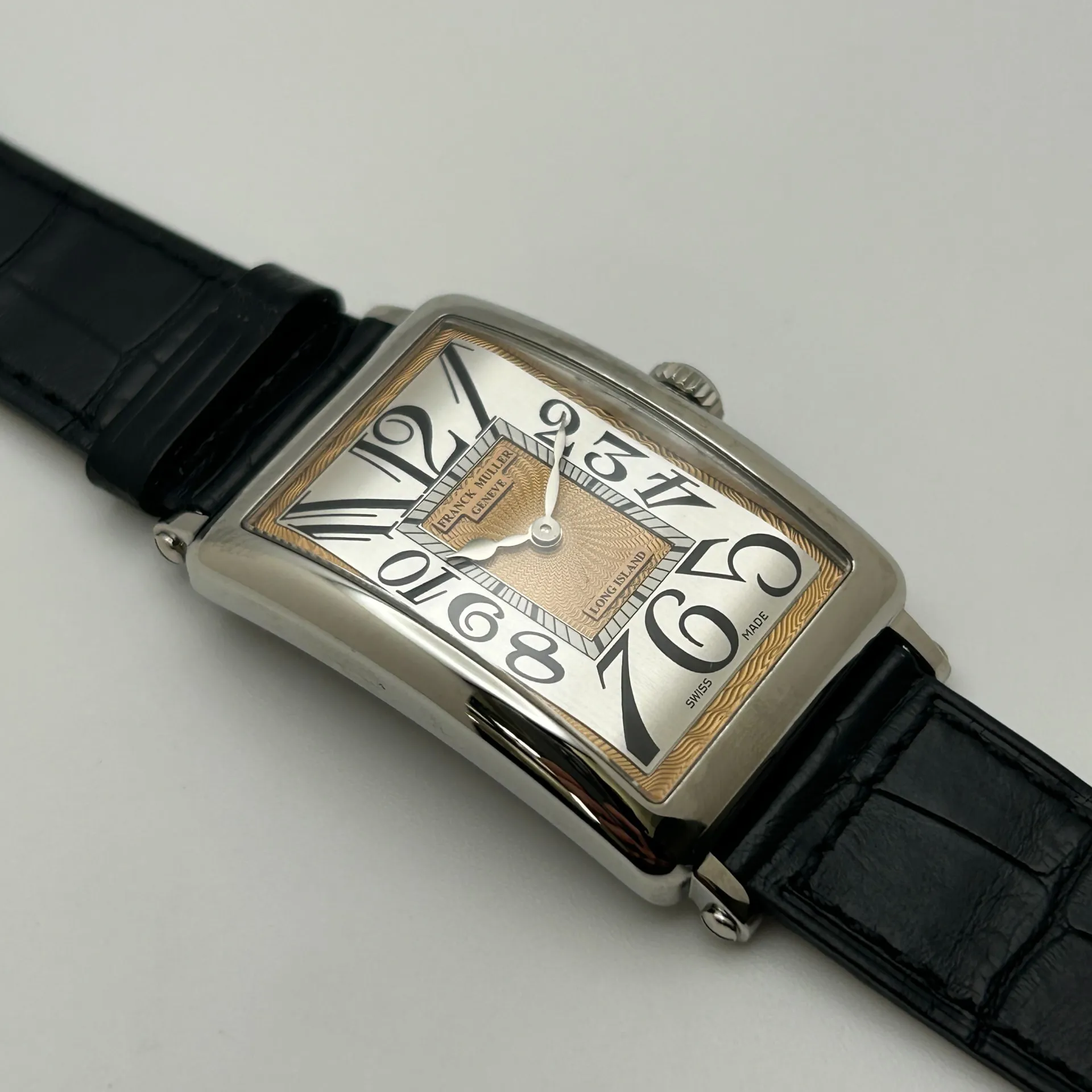 Franck Muller Long Island 952 QZ 26mm Stainless steel Silver 1