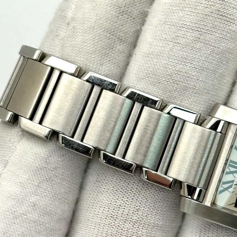 Cartier Tank Française W51008Q3 25mm Stainless steel Silver 3