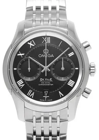 Omega De Ville Co-Axial 431.10.42.51.01.001 42mm Stainless steel Black