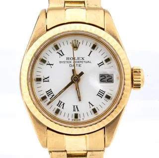 Rolex Datejust 6917 Yellow gold White