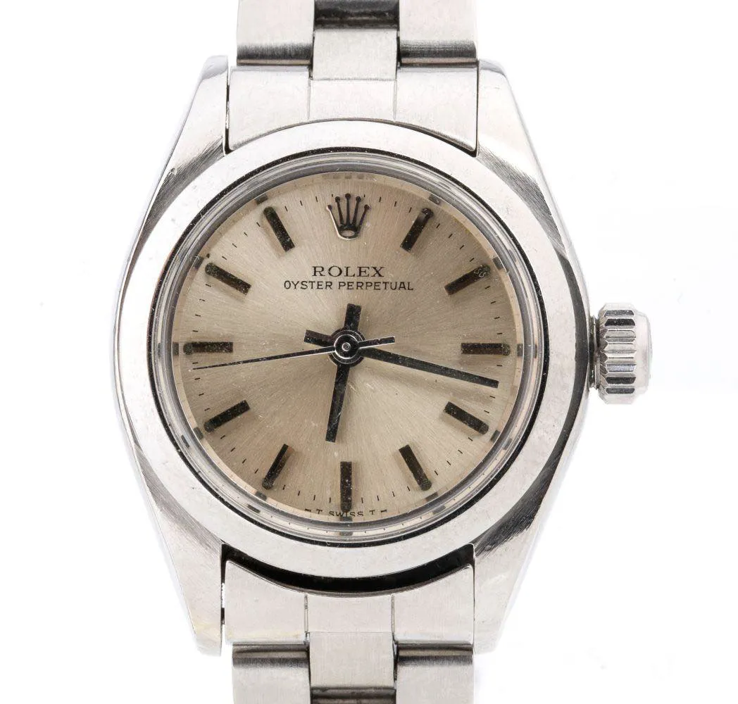 Rolex Oyster Perpetual 6918 24mm Stainless steel Cream