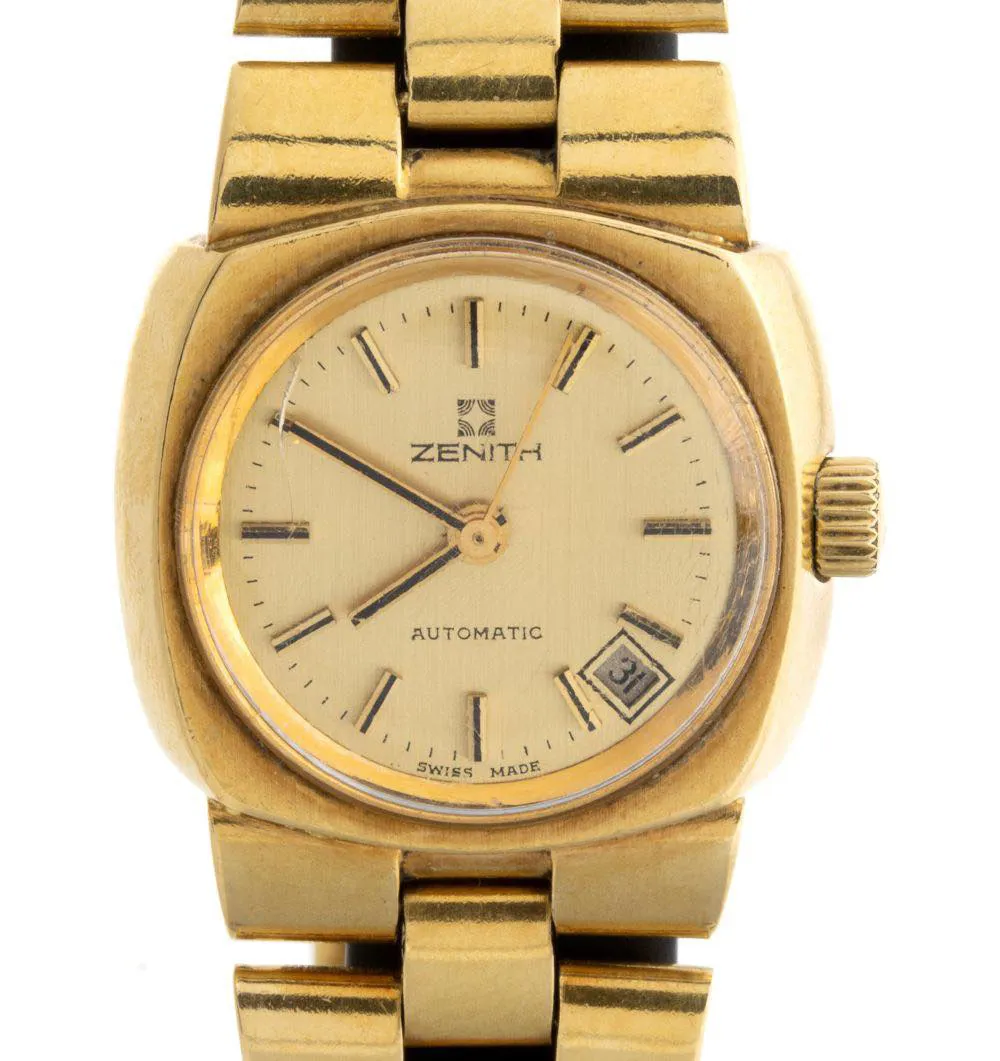 Zenith 22mm Yellow gold Champagne