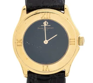 Baume & Mercier 16611 Yellow gold Black