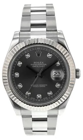 Rolex Datejust II 116334 41mm Stainless steel Gray 1