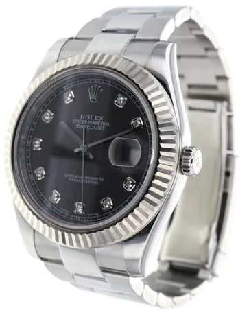 Rolex Datejust II 116334 41mm Stainless steel Gray 3