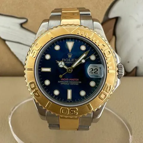 Rolex Yacht-Master 168623 35mm Yellow gold and Stainless steel Blue