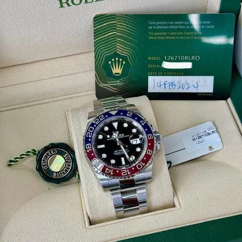 Rolex GMT-Master II 126710 40mm Stainless steel Black 1