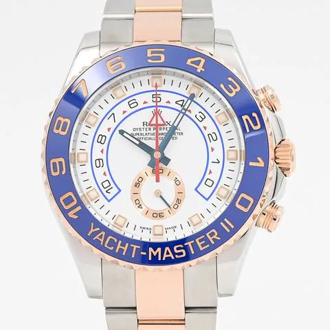 Rolex Yacht-Master II 116681 44mm Yellow gold and Stainless steel White