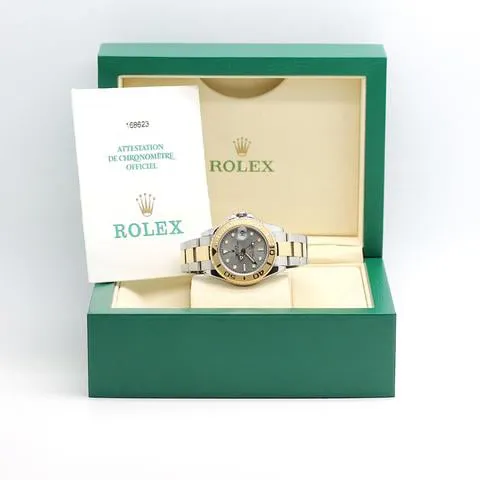 Rolex Yacht-Master 168623 35mm Yellow gold and Stainless steel Gray