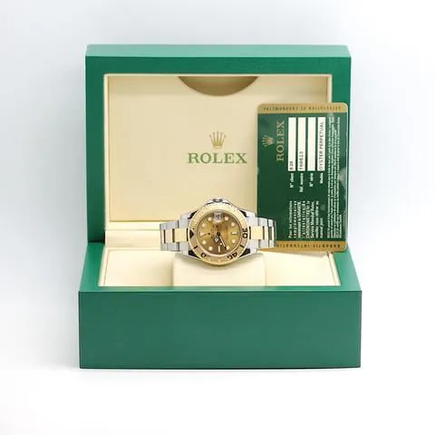 Rolex Yacht-Master 168623 35mm Yellow gold and Stainless steel Champagne