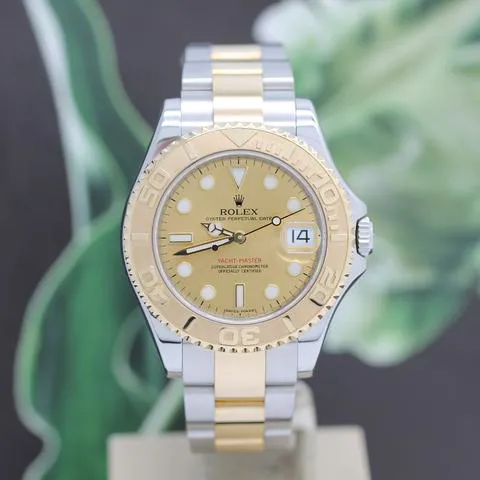 Rolex Yacht-Master 168623 35mm Yellow gold and Stainless steel Champagne 3