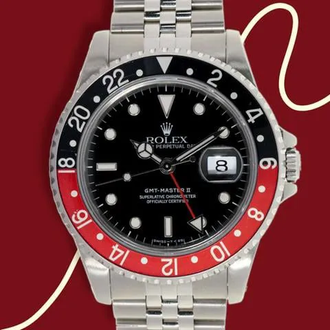 Rolex GMT-Master 16750 40mm Stainless steel Black