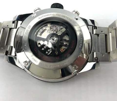 TAG Heuer Carrera CAR2A1W.BA0703 45mm Stainless Skeleton 1