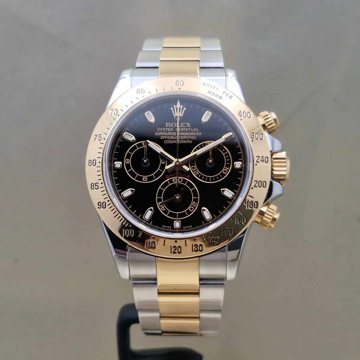 Rolex Daytona 116523 40mm ACCIAIO E ORO NERO