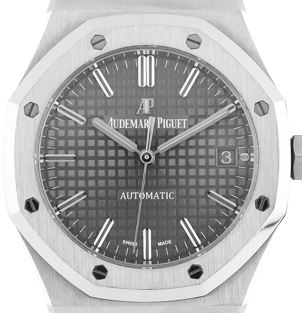 Audemars Piguet Royal Oak 15450ST.OO.1256ST.02 37mm Yellow gold and Stainless steel Gray 1