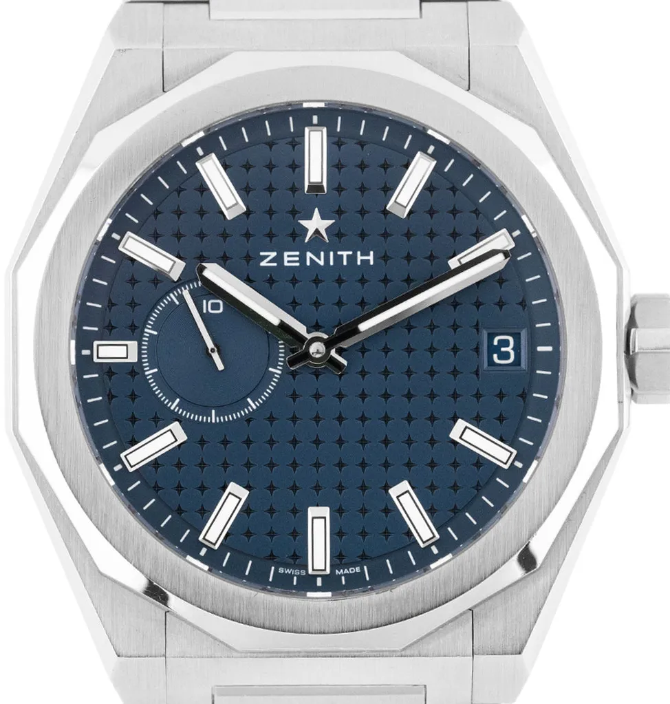 Zenith Defy 03.9300.3620/51.I001 41mm Stainless steel Blue 1