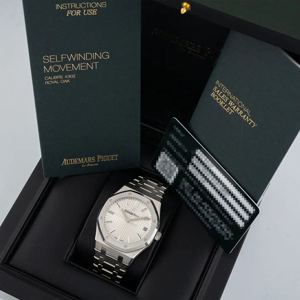 Audemars Piguet Royal Oak 15500ST.OO.1220ST.04 41mm Edelstahl Weiß 5