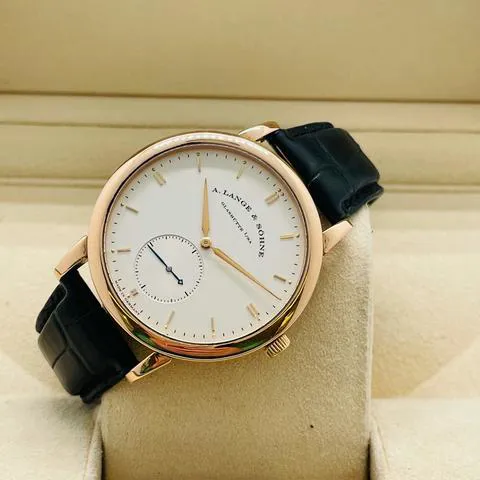 A. Lange & Söhne Saxonia 307.032 40.5mm Rose gold Silver 2