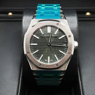 Audemars Piguet Royal Oak 15510ST.OO.1320ST.04 Stainless steel Green