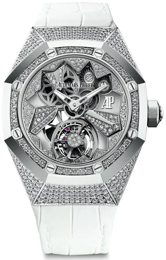 Audemars Piguet Royal Oak Concept Tourbillon 26227BC.ZZ.D011CR.01 38.5mm 18k white gold Skeletonized