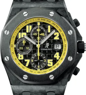 Audemars Piguet Royal Oak Offshore 26176FO.OO.D101CR.02 42mm Carbon fiber and Ceramic and Titanium Black